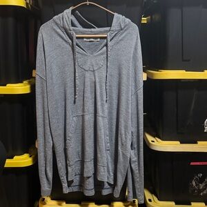 Outerknown Heather Gray Hoodie for Men